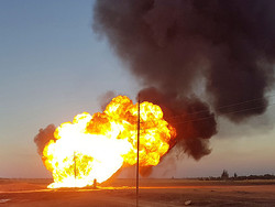 иран взрыв нефтепровод