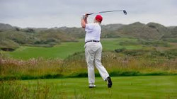 трамп, гольф